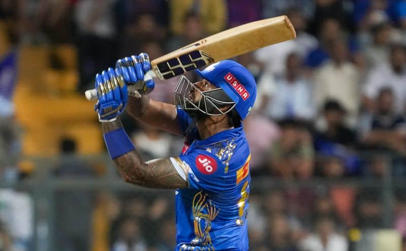 suryakumar yadav century helps mumbai indians to set tough target to gujarat titans in ipl 2023