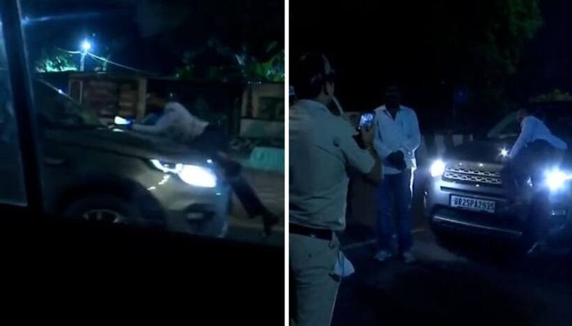 Man clings on to bonnet of Bihar MP's car for 3 kms on Delhi's roads (Watch)