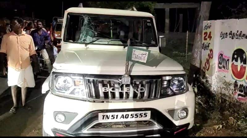 man died while hit a farmers association leader car hit