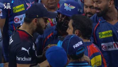IPL 2023: WATCH Virat Kohli and Gautam Gambhir in ugly face-off after RCB trumps LSG; both fined