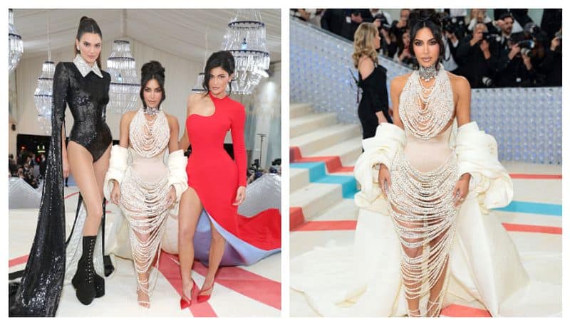 Met Gala 2023: Kim Kardashian and her sisters Kendall Jenner and Kylie Jenner honour Karl Lagerfeld in style RBA