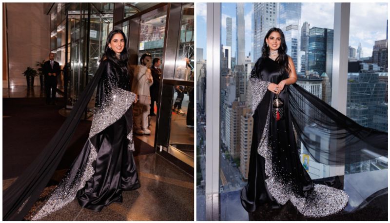 MET Gala 2023: Isha Ambani looks captivating in Prabal Gurung saree gown ensemble vma