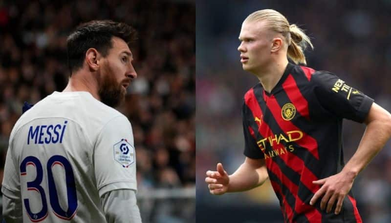 Lionel Messi and Erling Haaland close fight for Ballon d Or 2023 gkc