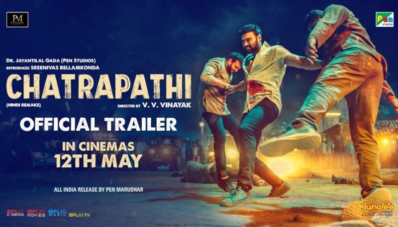 Chatrapathi trailer SS Rajamouli Prabhas blockbuster gets hindi remake vvk