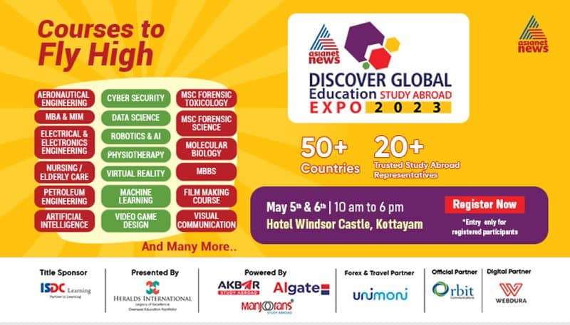 Discover Expo at Kottayam on May 5 and 6