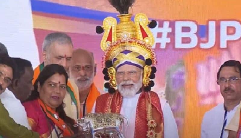 pm modi speech in ankola alleges against congress corruption bjp ash