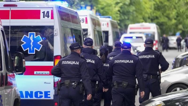 8 students guard killed in serbia school shooting teen gunman arrested ash