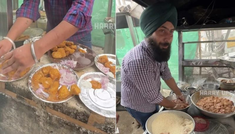 street food vendor makes desi kfc and sells it for 10 rupees hyp