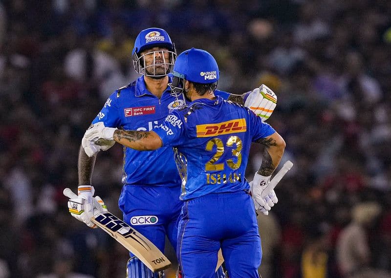 MI Beat RCB by 6 Wickets Difference in 54th IPL Match at Mumbai Wankhede Stadium 