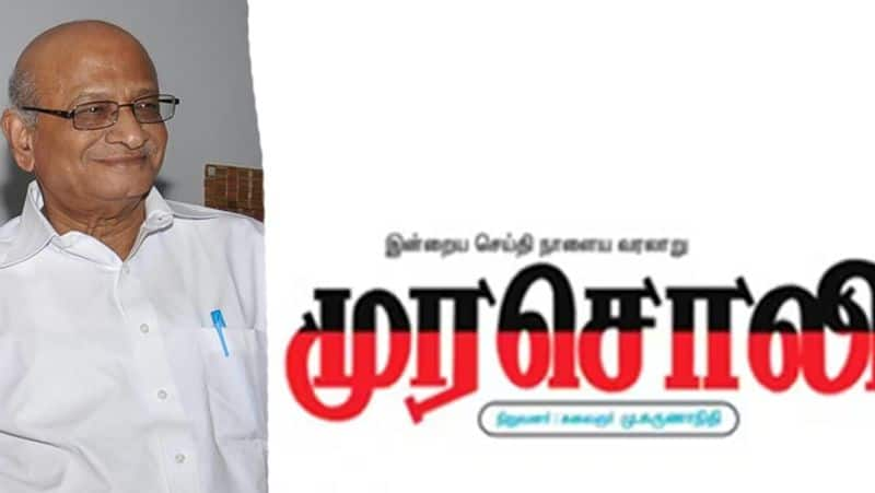 murasoli newspaper slams cpm