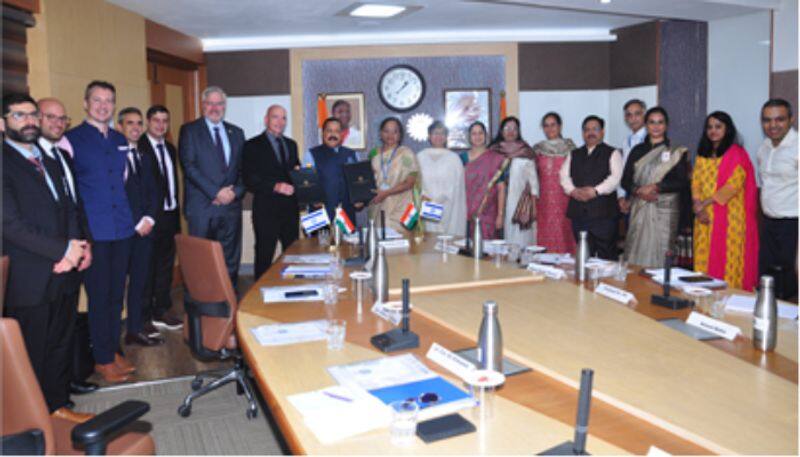 India Israel Relations Historic Agreement between India Israel MoU between CSIR Israel DDR MKA