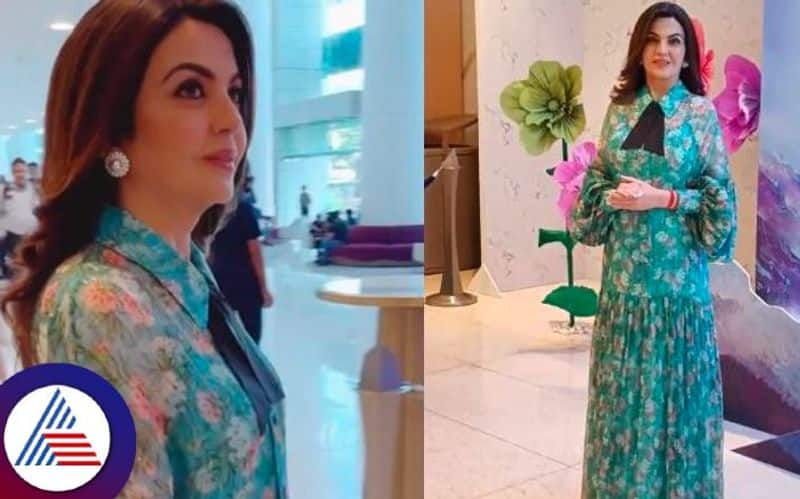 Nita Ambani wore a super expensive dress worth Rs.4.6 lakhs Vin