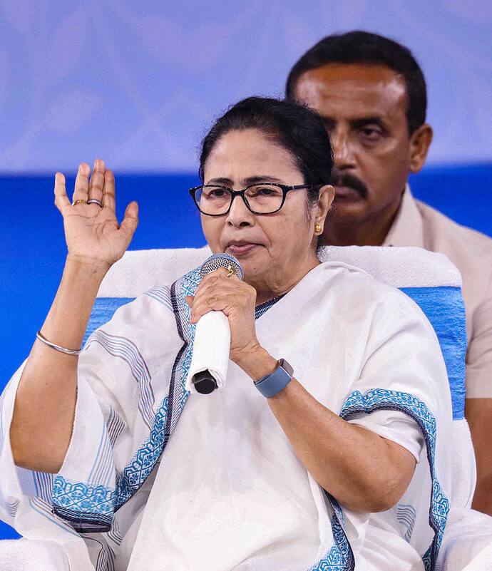 Would be happy if BJPs downfall starts with Karnataka Assembly polls says Mamata banerjee 