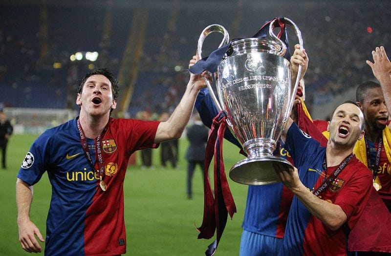 Lionel Messi has won the Champions League only three times says UEFA gkc