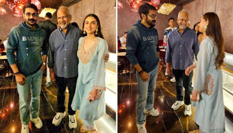 Prosenjit Chatterjee enjoys fanboy moment with Mani Ratnam, shares frame with Aditi Rao Hydari