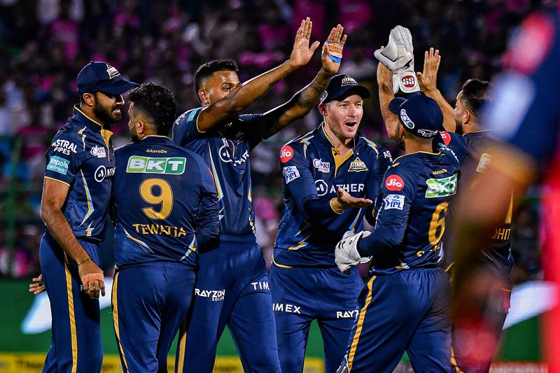 IPL 2023 RR vs GT Match Result Gujarat Titans beat Rajasthan Royals by 9 wickets jje 