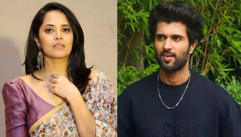 Vijay Deverakonda Fans fires on Anasuya tweet NSK