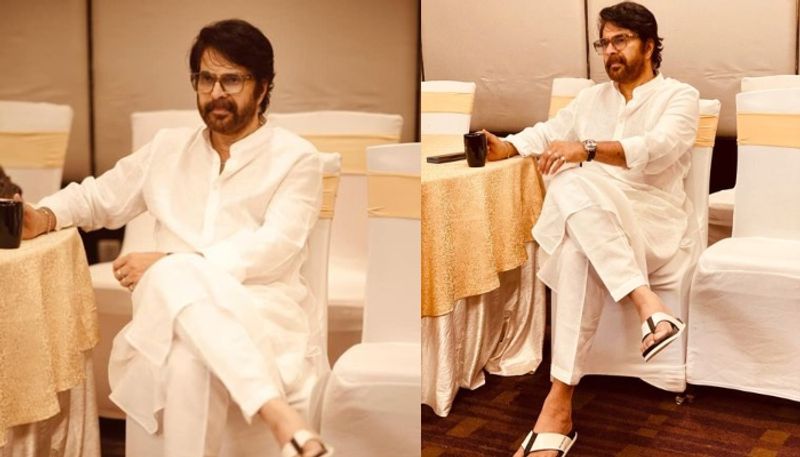 actor mammootty share stylish photo nrn