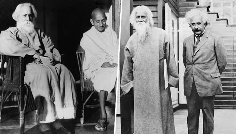 Rabindranath Tagore: 9 Rare and unseen photos of Kobiguru with Albert Einstein, Mahatma Gandhi and more RBA