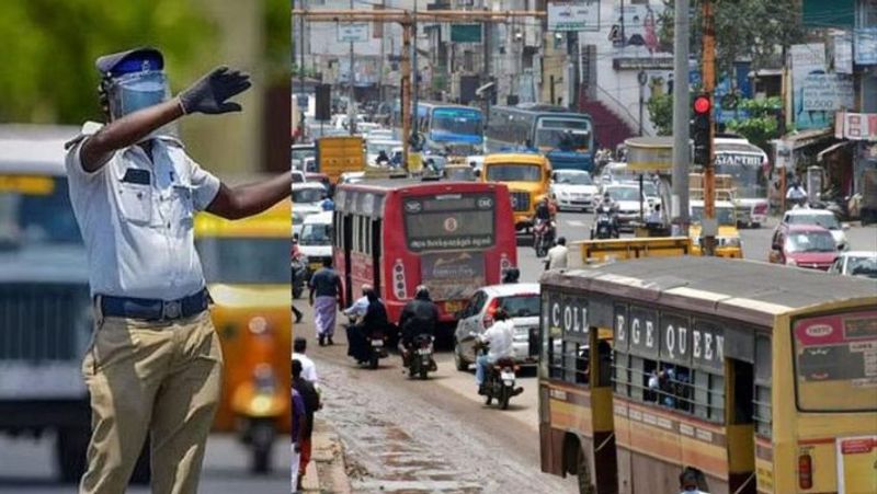 Happy Street event.. Change of traffic in Chennai tvk