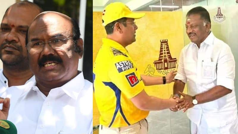 ADMK Jayakumar trolls OPS and Sabareesan meeting