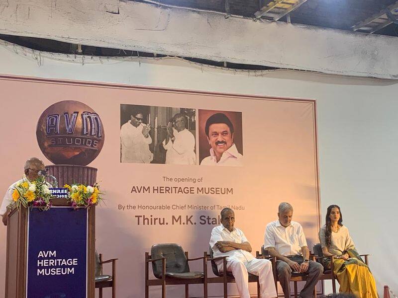 MK Stalin inaugurates AVM Heritage Museum in AVM Studios