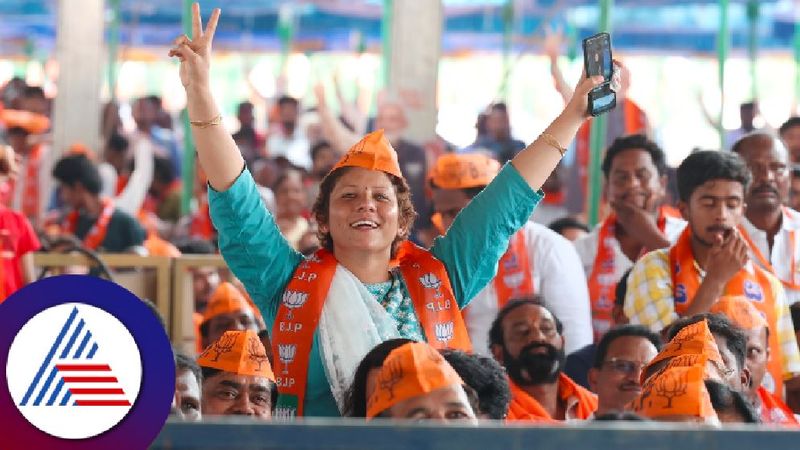 Karnataka election 2023 A grand welcome to Prime Minister Narendra Modi at haveri constituency rav