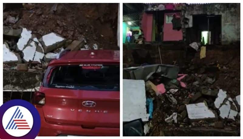 heavy rainfall several districts of karnataka three houses collapsed  in bengaluru gow