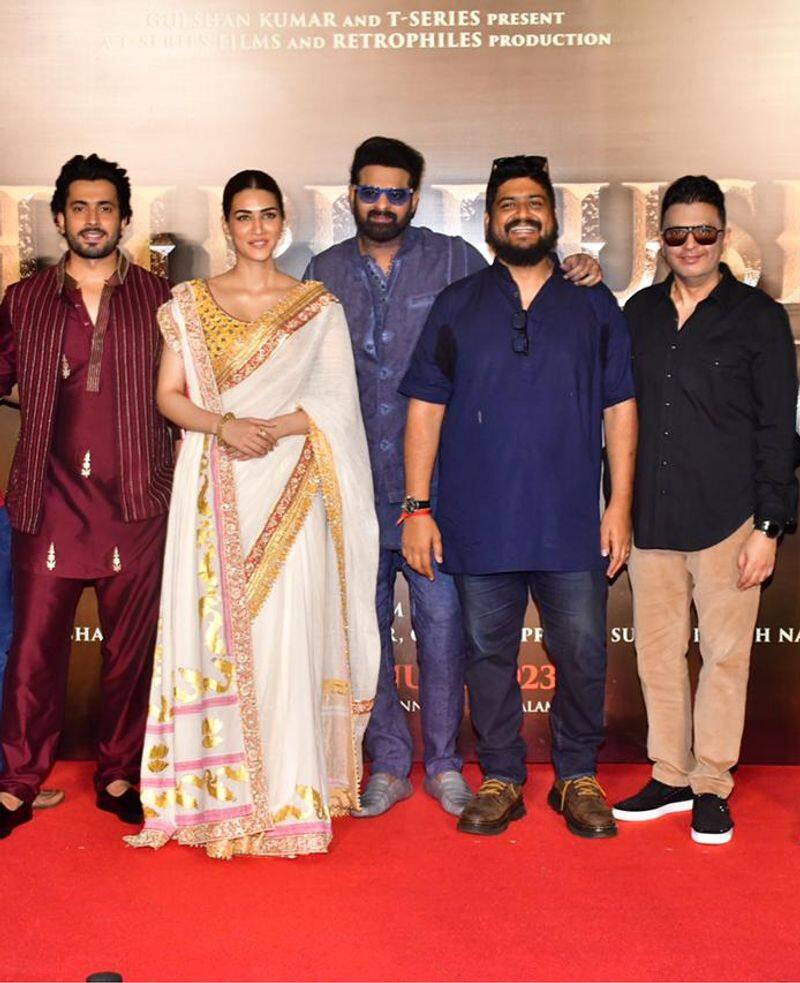 Prabhas Kriti sanon starrer Adipurush Trailer launch exclusive Photos