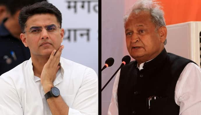 rajasthan politics Seems Gehlots leader is Vasundhara Raje not Sonia Gandhi congress leader Sachin Pilot  hits out at Gehlot