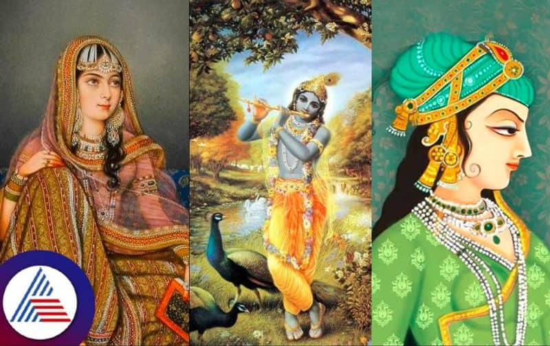 How did Aurangzebs daughter become a devotee of Krishna Vin