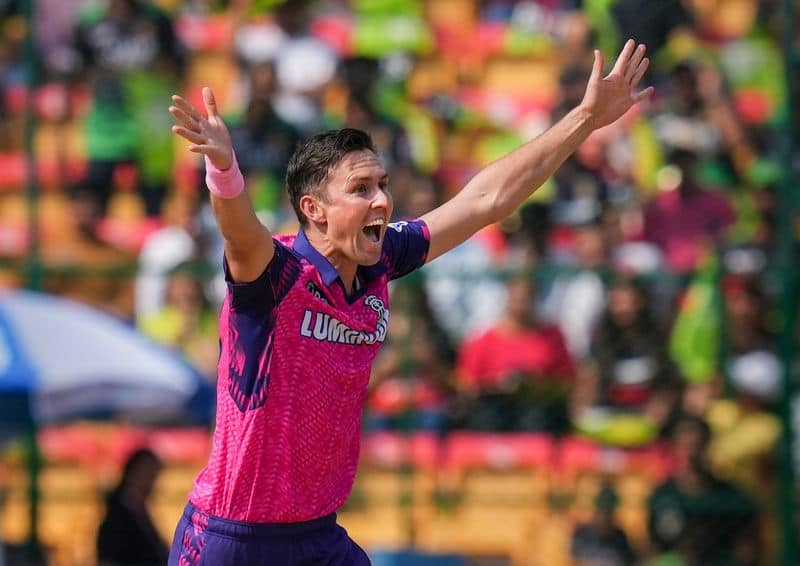 IPL 2023 RR vs RCB Fans asks to Sanju Samson Why Trent Boult excluded from playing xi for Adam Zampa jje