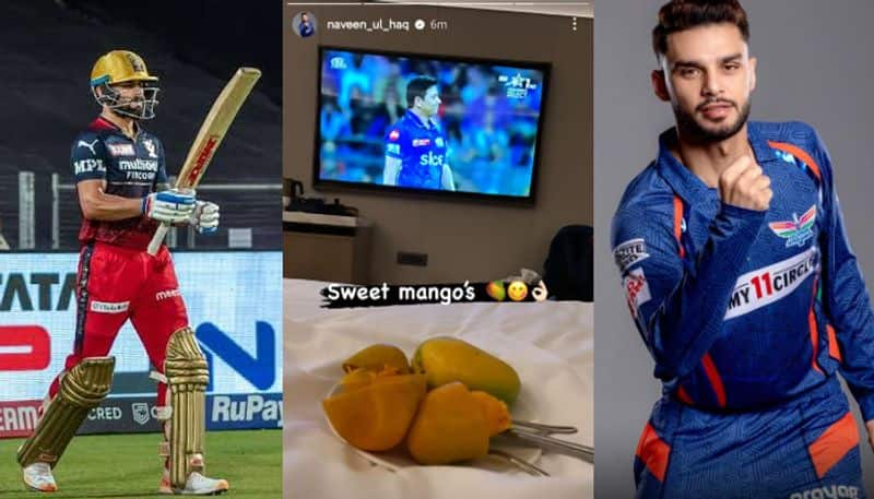 naveen ul haq insta post after kohli dismissal against mumbai indians btb