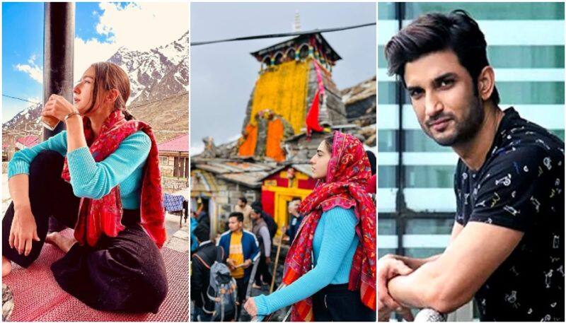 Sara Ali Khan shares photos from her Kedarnath trip and fans say Sushant Singh Rajput ki yaad aa gayi sgk