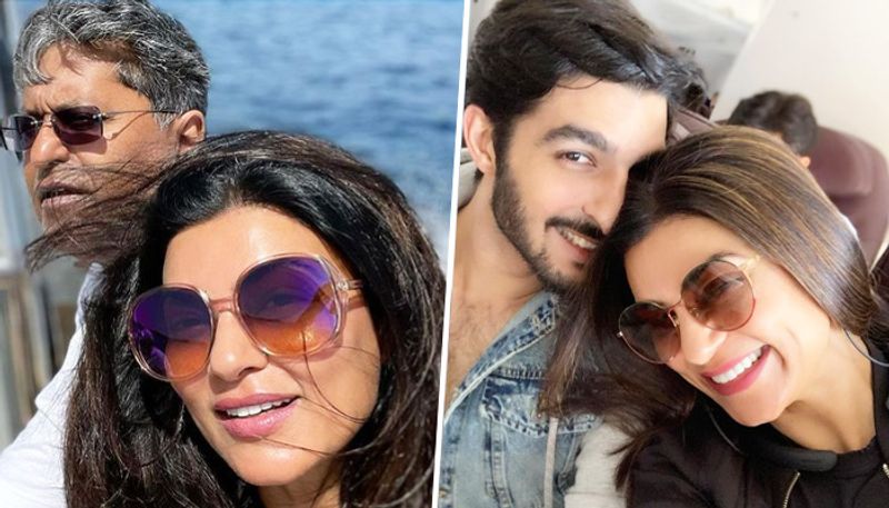 Netizens ask Sushmita Sen about Lalit Modi as she is back with ex-boyfriend Rohman Shawl ADC