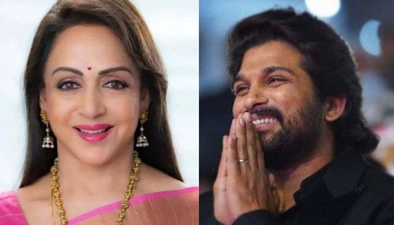 Hema Malini Praises Pushpa Actor Allu Arjun sgk