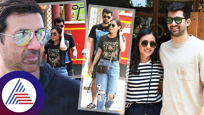 Karan Deol spotted with fiance Drisha Acharya for the first time ahead of rumoured 