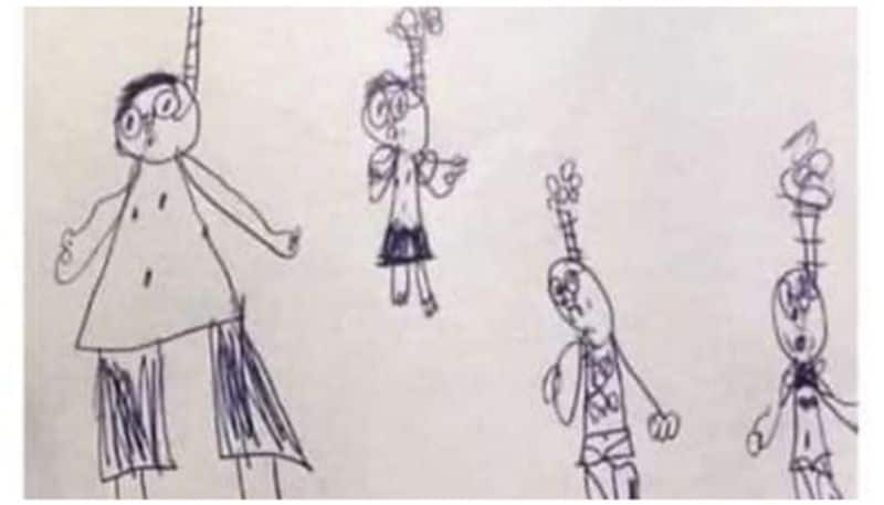 teacher called an emergency meeting of the parents after seeing the picture drawn by the child bkg