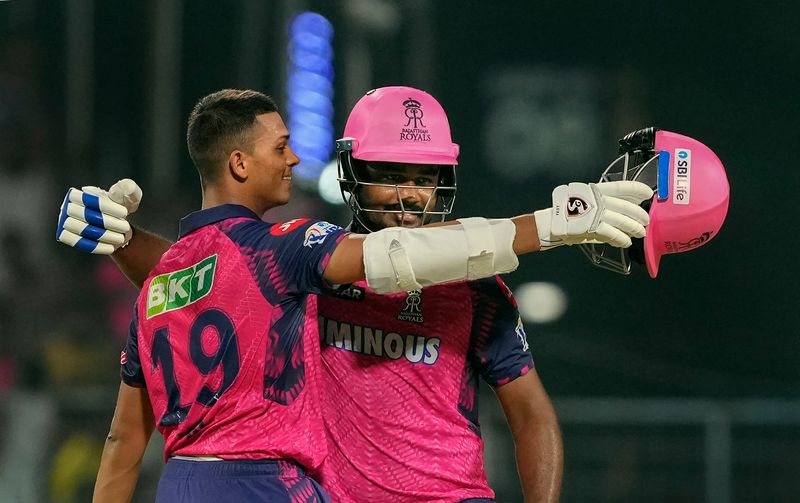 IPL 2023 KKR vs RR What Sanju Samson told to Yashasvi Jaiswal after Jos Buttler Run Out jje 