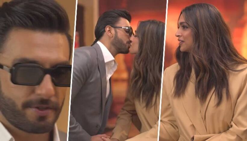 Netizens uproar over Deepika and Ranveer's lip kiss, calling it cringe and a PR stunt 