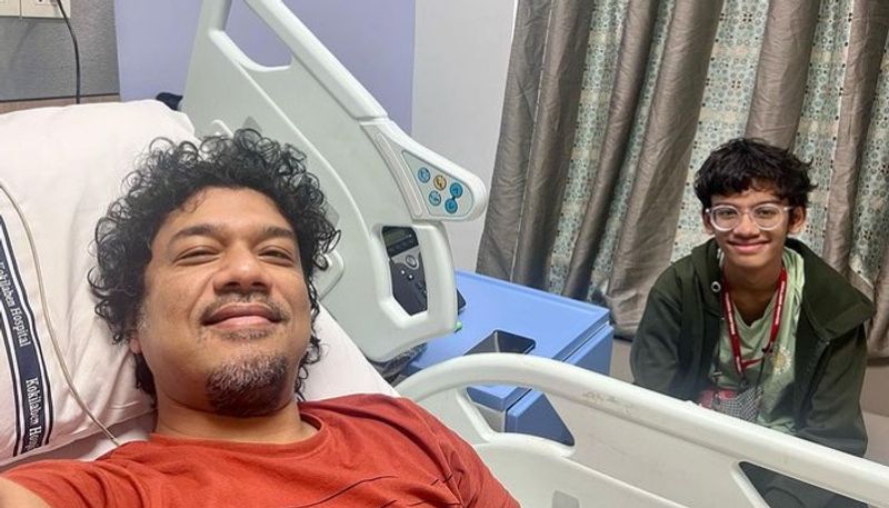 Singer Papon hospitalized; shares picture from hospital bed - READ vma