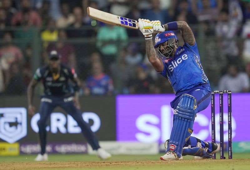 IPL 2023 MI vs GT Mumbai Indians created record with fifth 200 plus score in season jje