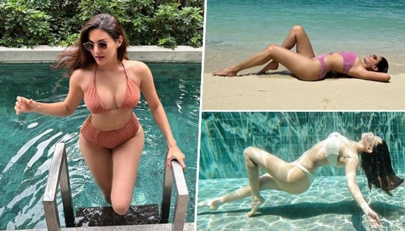 Amyra Dastur HOT Photos: Actress raises temperature by flaunting toned body in sexy bikinis vma