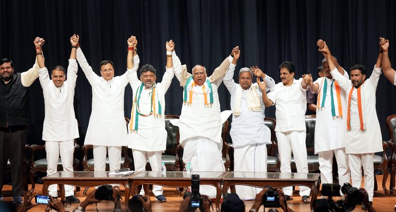 karnataka election results 2023 People of Karnataka ensured 'BJP Mukt Dakshin Bharat', says Congress after decisive win snt