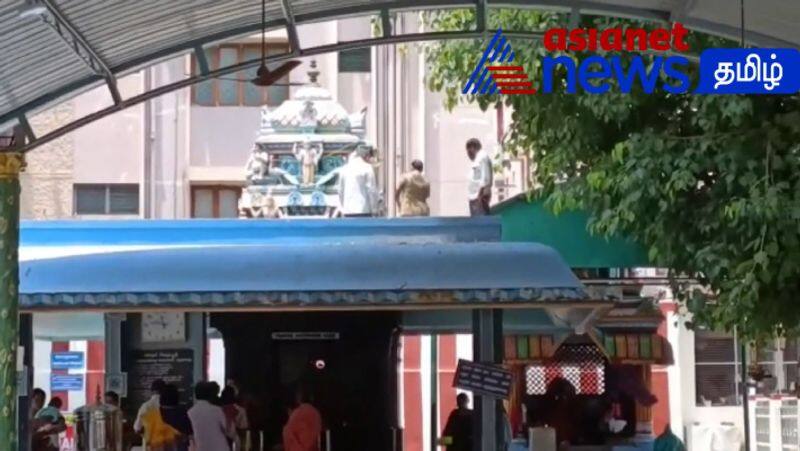 Coimbatore koniamman temple hundial theft