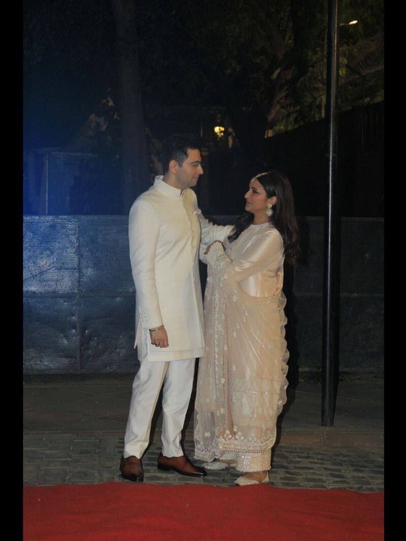 Parineeti chopra and Raghav Chadha engagement photos sgk