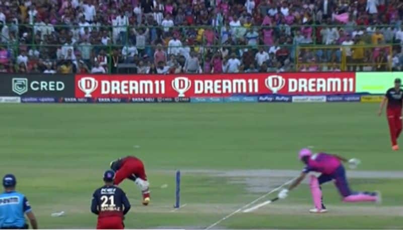 Watch Anuj Rawat no look runout to dismiss Ravichandran Ashwin in RR vs RCB match IPL 2023 jje