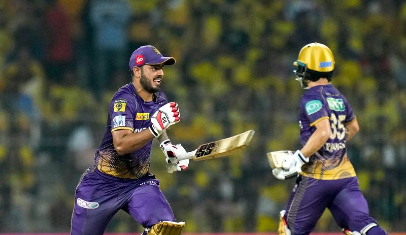 kolkata knight riders captain nitish rana fined huge amount for slow over rate saa