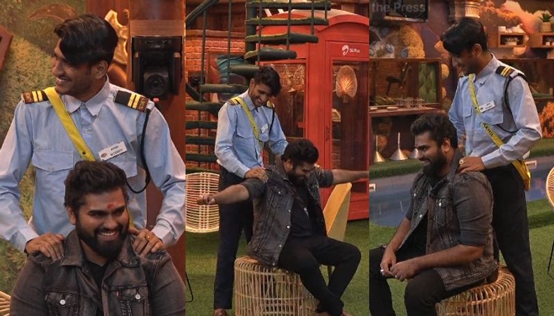 akhil marar special massage for robin radhakrishnan in bigg boss malayalam season 5 nrn