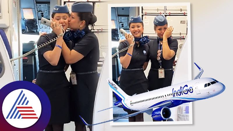 IndiGo Air Hostess Makes Special Announcement For Her Co-Worker Mom Internet Emotional